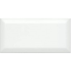 Плитка 19040 N Бланше белый грань глянцевый 20х9,9