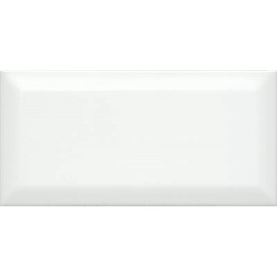 Плитка 19040 N Бланше белый грань глянцевый 20х9,9