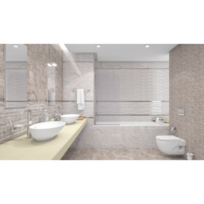 Плитка Marmo тёмно-бежевый мозаика 17-11-11-1190 20х60