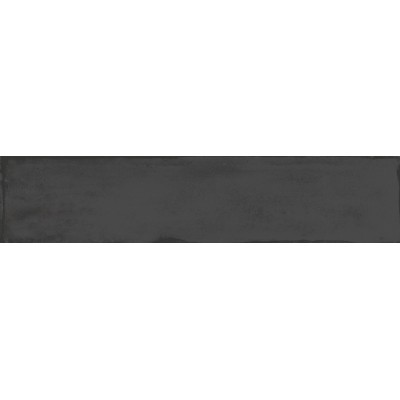 Плитка KM26381 Мажорель чёрный глянцевый 6x28,5x1