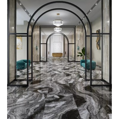 Керамогранит SG597622R Ониче голубой лаппатированный обрезной 119,5x238,5x0,9