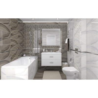 Плитка 60081 Agat кофейный 20х60