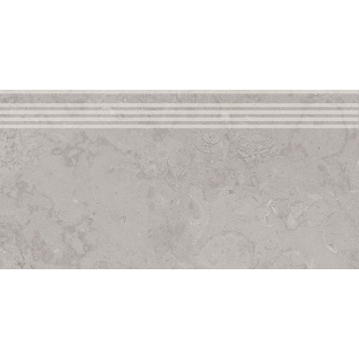 Ступени DD205200R/GR Ступень Про Лаймстоун серый натуральный обрезной R10 60х30