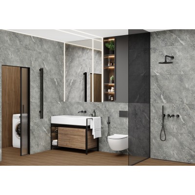 Керамогранит 8080AJA99M Ajax Black матовый карвинг800x800x8