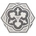 Керамогранит 21357 Hexatile Harmony B&W 17,5x20
