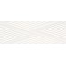 Плитка 40332 Salines Waves White/33,3X100X0,98/R 33.3x100