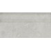 Плитка FME027R Плинтус Риальто серый светлый глянцевый обрезной 20x40x1,6