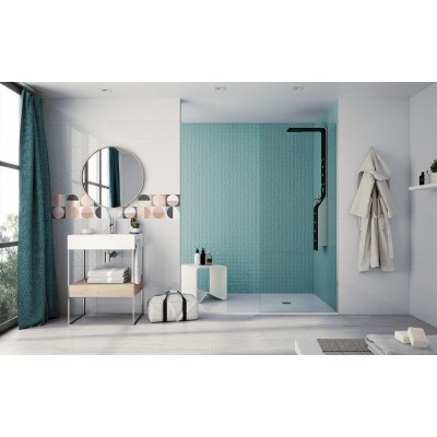 Плитка Cromatica Decor Circles Cold Brillo 25x75