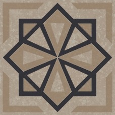 Плитка KMD3STA049GN Декор Касабланка бежевый светлый матовый 9,8x9,8x0,7