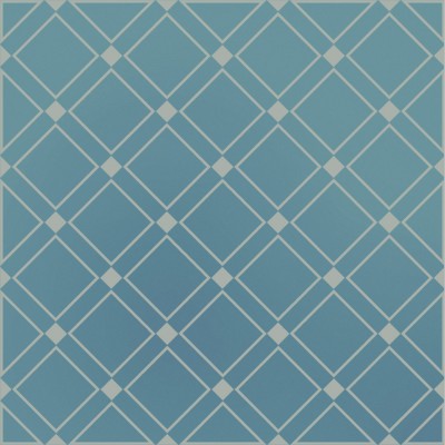 Плитка KMD3STA016GN Декор Бахия 1 бирюзовый глянцевый 9,8x9,8x0,7