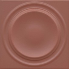 Плитка OBE003 Декор Аква Альта 2 красный матовый структура 20x20x0,95