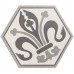 Керамогранит 21357 Hexatile Harmony B&W 17,5x20