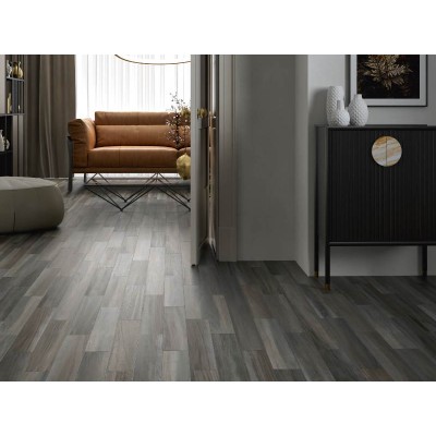 Керамогранит SG350900R Ливинг Вуд серый светлый обрезной 9.6x60