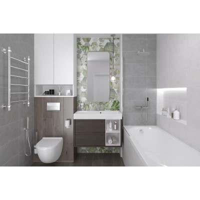 Плитка 34087 Focus серый 25х50