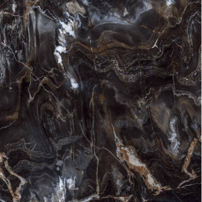 Керамогранит GR103 Toledo Black High glossy 600x600