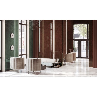 Керамогранит SG075900R6 Майолика коричневый обрезной 119,5x320x6