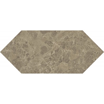 Плитка 35002 Бикуш бежевый темный глянцевый 14х34