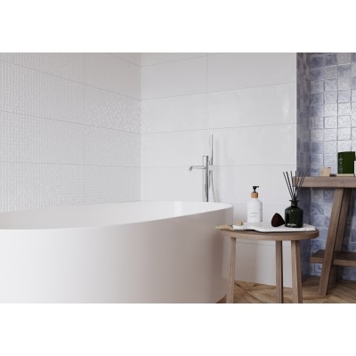 Плитка Folk blue голубой 01 25х60