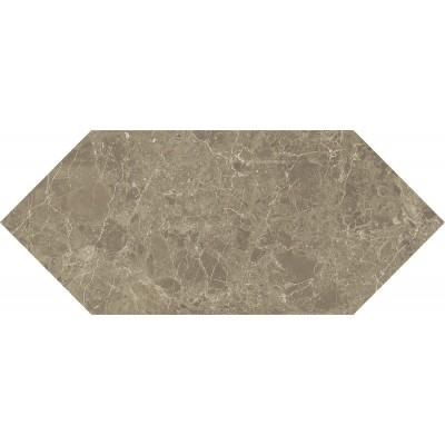 Плитка 35002 Бикуш бежевый темный глянцевый 14х34