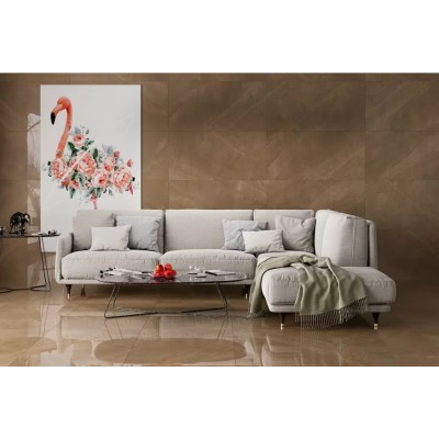 Керамогранит Eco Marble Royalish Brown 120x60