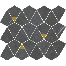 Мозаика 600110000945 Metropolis Imperial Mosaico Vertex 6mm 25.8x30