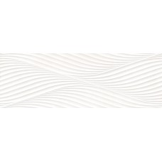 Плитка 40332 Salines Waves White/33,3X100X0,98/R 33.3x100