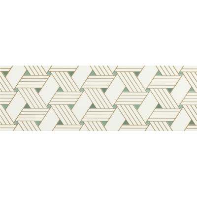 Плитка 600080000432 Лайфстайл Уайт Вставка твист 25x75