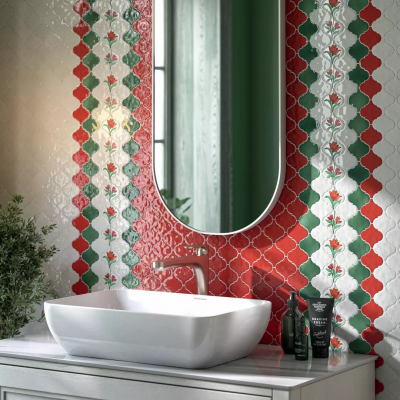 Плитка VT/A310/65000 Декор Авейру 2 глянцевый 6,5х6,5