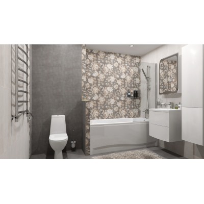 Плитка 1506-0100 Fiori Grigio Бордюр 2 9х60