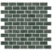 Мозаика MM13123T Декор Эвора мозаичный зеленый глянцевый 32x30x0,9