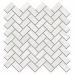 Плитка 190/005T Декор Контарини белый мозаичный глянцевый 31,5x30x0,9