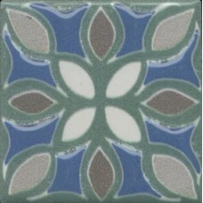 Плитка OS/B175/21052 Вставка Анвер 5 зеленый 4.85x4.85x6.9