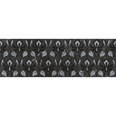 Плитка KMD3STA031BR Декор Тубкаль чёрный глянцевый обрезной 30x89,5x0,9