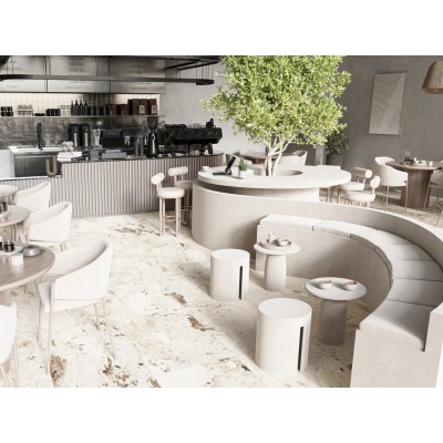 Керамогранит MOG105 Marble White полированный 60x120x9