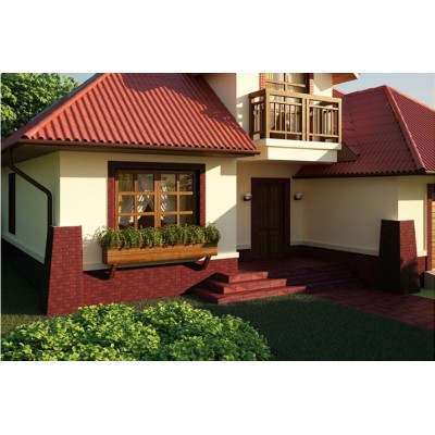 Клинкерная плитка Elewacja gladka Country Wisnia plus 245x65x6.5