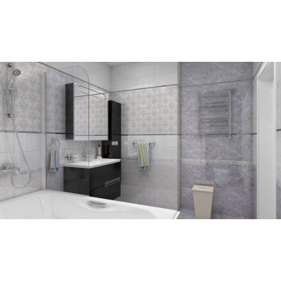 Плитка Afina тёмно-серый 08-01-06-425 20х40