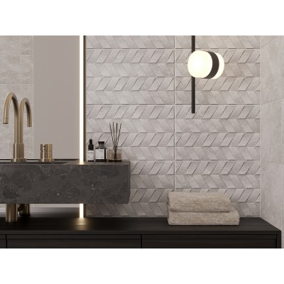 Плитка 010100001571 Нова белый верх 01 25x40