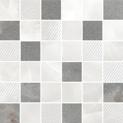 Мозаика 587433004 Opale Grey Mosaic 30x30
