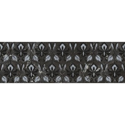 Плитка KMD3STA031BR Декор Тубкаль чёрный глянцевый обрезной 30x89,5x0,9