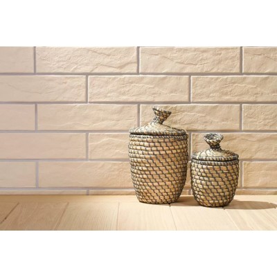 Клинкерная плитка 9737 Elewacja rustico krem 24,5х6,5х0,65