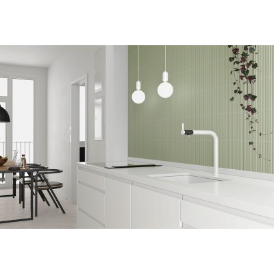 Плитка 28444 Costa Nova Grey Glossy 5x20