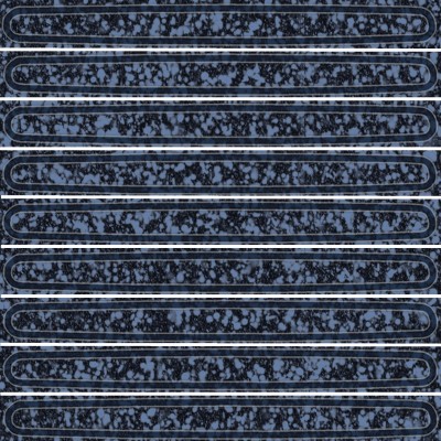 Плитка KMD2SOB004BN Декор чипсет Далия синий глянцевый 20x20x0,95