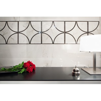 Керамогранит 610080000159 Шарм Крим Вставка Оптик Люкс 59x59