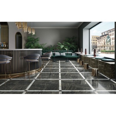Керамогранит 610015000476 Флоренция черный 45х45