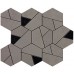 Мозаика AN69 Boost Smoke Mosaico Hex Black 25x28.5