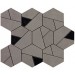 Мозаика AN69 Boost Smoke Mosaico Hex Black 25x28.5