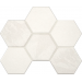 Мозаика Мозаика LN00/TE00 Luna Hexagon неполированная 25x28.5