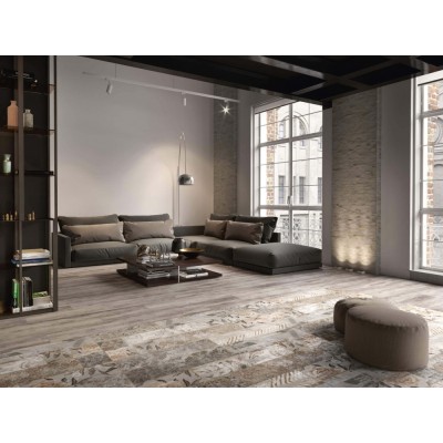 Керамогранит DL700690R Антик Вуд бежевый 20x80