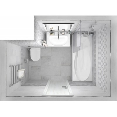 Плитка Декор Mizar Attimo серый 17-05-06-1180-0 20х60