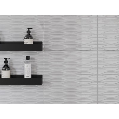 Плитка 010100001551 Эдем белый низ 03 25x40